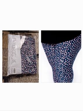 4/$80 New "Seeing Double" Sweetlegs Leggings - Size Plus2 (US22-28)